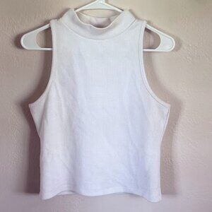 A New Day Sleeveless Halter Crop Tank